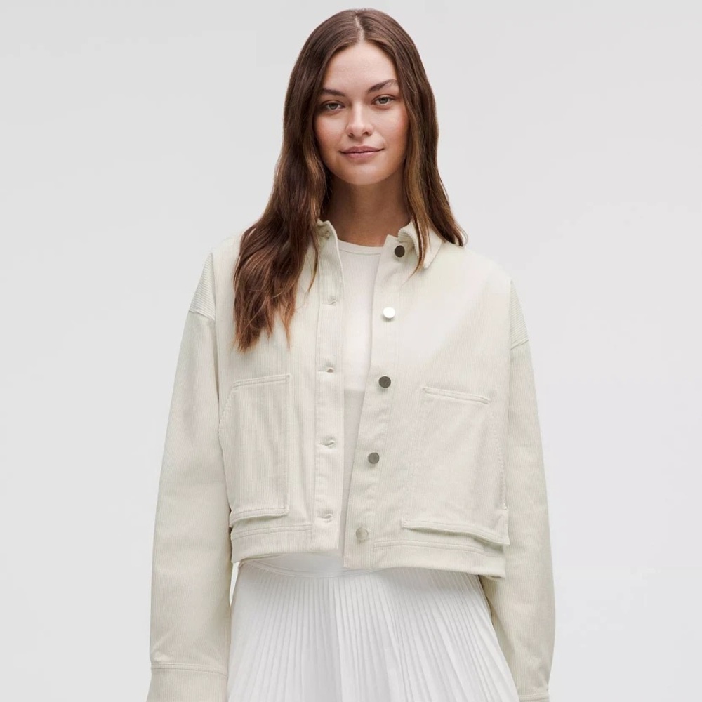 NWT lululemon Corduroy Shirt Jacket
